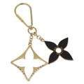 LOUIS VUITTON Porte Cles Puzzle Charm metal Gold M65218 LV Auth 131845