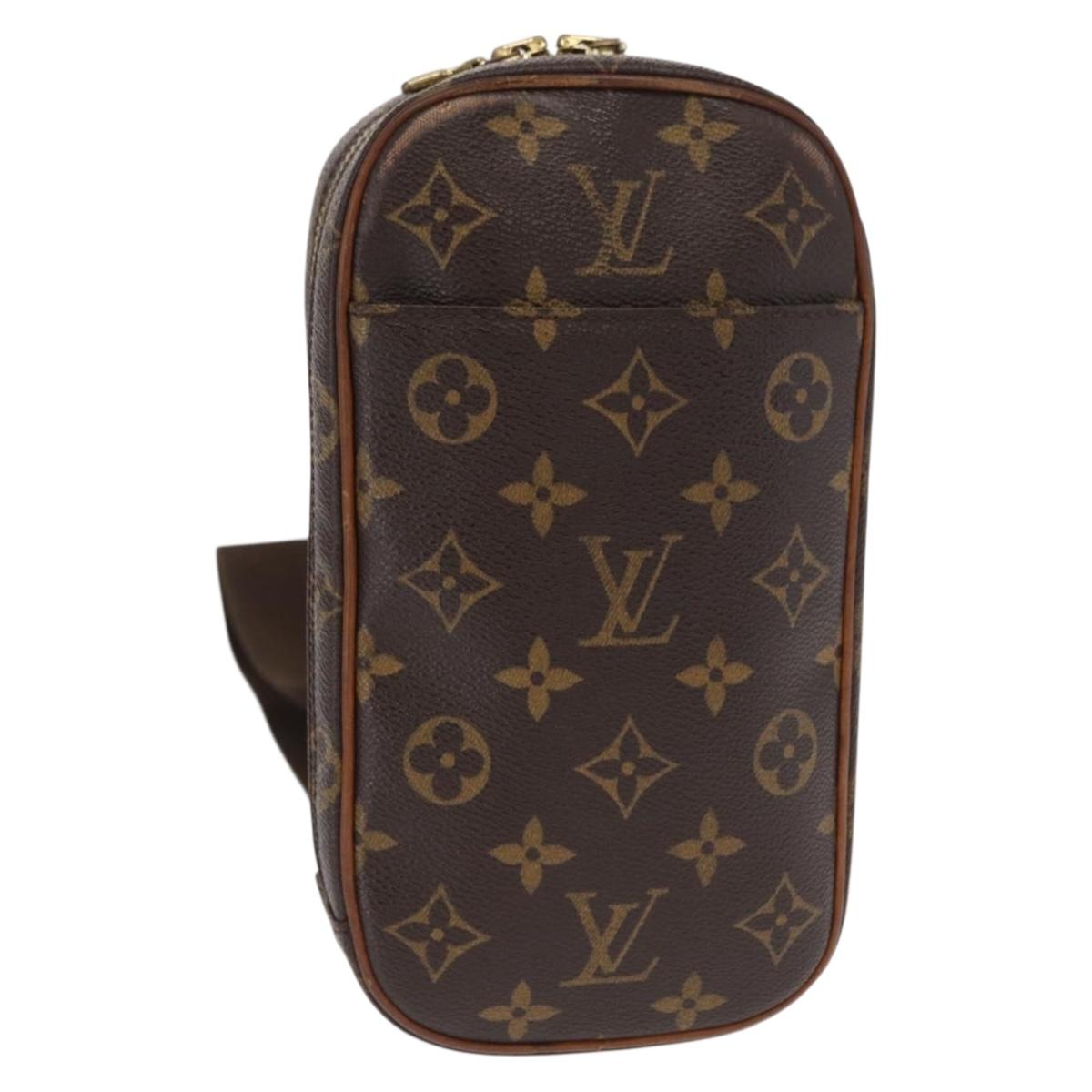 LOUIS VUITTON Monogram Pochette Gange Shoulder Bag M51870 LV Auth 164689