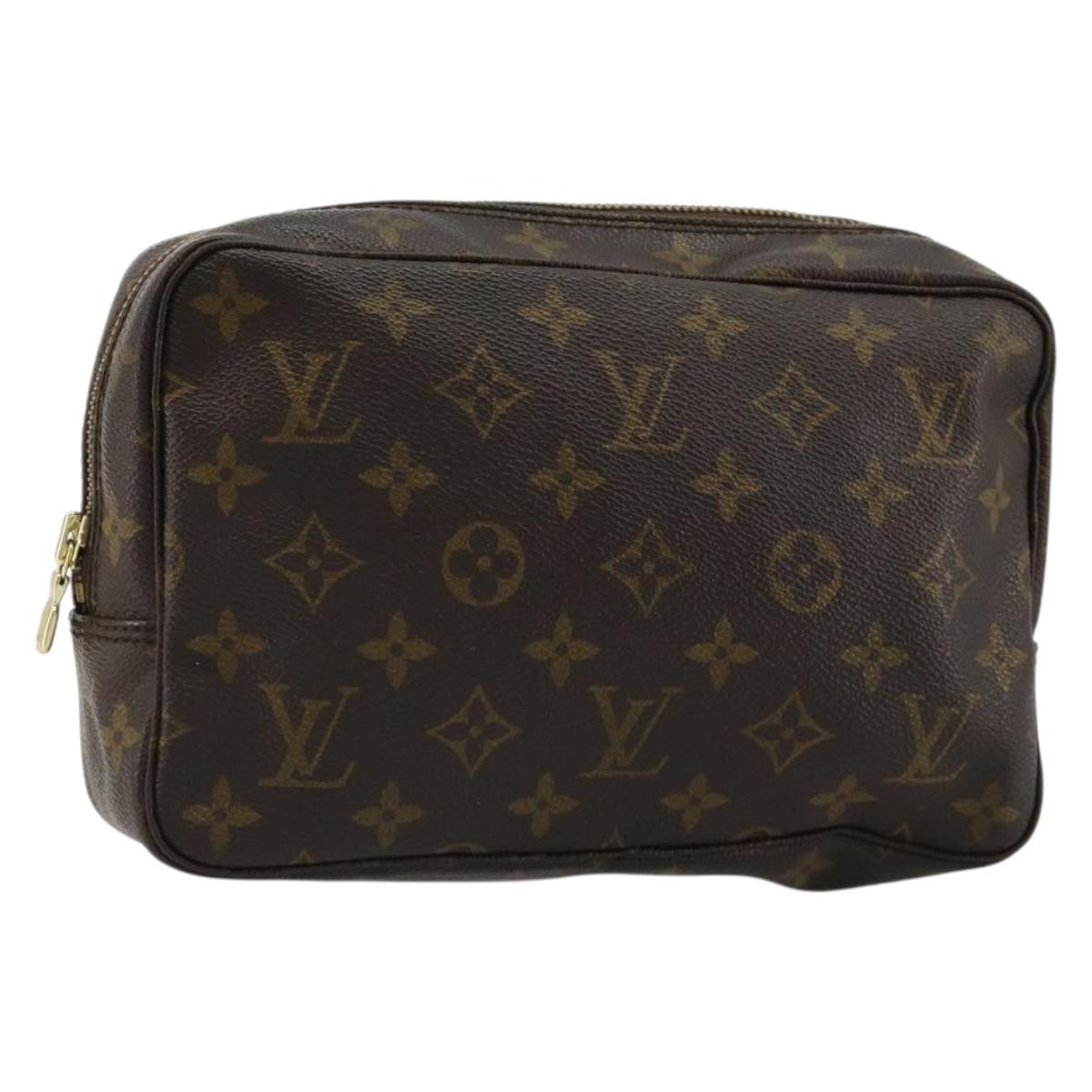 LOUIS VUITTON Monogram Trousse Toilette 23 Clutch Bag M47524 LV Auth 183238