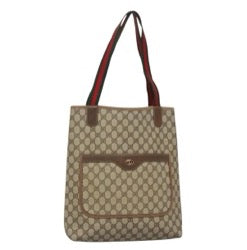 Gucci GUCCI GG Supreme Web Sherry Line Tote