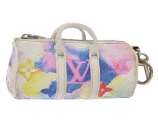 Louis Vuitton LOUIS VUITTON Watercolor Porte Cles Mini Keepall